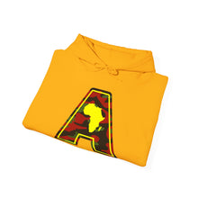 Load image into Gallery viewer, Afrikan Art Of facts "A" Hooded Sweatshirt