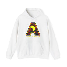 Load image into Gallery viewer, Afrikan Art Of facts "A" Hooded Sweatshirt