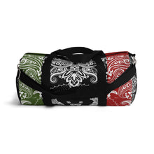 Load image into Gallery viewer, Art Of Facts Signature RBG Bandana Print Classic Duffel Bag
