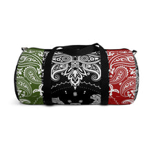 Load image into Gallery viewer, Art Of Facts Signature RBG Bandana Print Classic Duffel Bag
