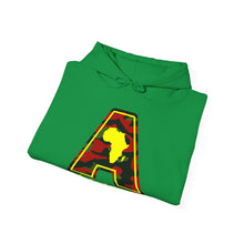 Load image into Gallery viewer, Afrikan Art Of facts "A" Hooded Sweatshirt