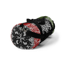 Load image into Gallery viewer, Art Of Facts Signature RBG Bandana Print Classic Duffel Bag