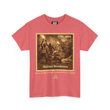 Load image into Gallery viewer, Haitian Revolution T-Shirt — 1791–1804 Historic Stamp Art Tee