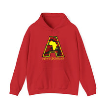 Load image into Gallery viewer, Afrikan Art Of facts "A" Hooded Sweatshirt