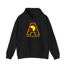Load image into Gallery viewer, Afrikan Art Of facts "A" Hooded Sweatshirt