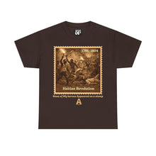 Load image into Gallery viewer, Haitian Revolution T-Shirt — 1791–1804 Historic Stamp Art Tee