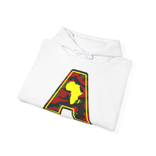 Load image into Gallery viewer, Afrikan Art Of facts "A" Hooded Sweatshirt