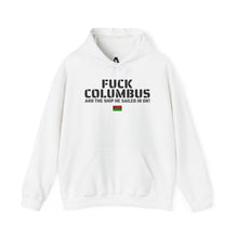 Load image into Gallery viewer, Art Of Facts - Fuck Columbus - Hooded Sweatshirt