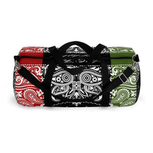 Load image into Gallery viewer, Art Of Facts Signature RBG Bandana Print Classic Duffel Bag
