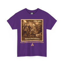 Load image into Gallery viewer, Haitian Revolution T-Shirt — 1791–1804 Historic Stamp Art Tee
