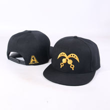 Load image into Gallery viewer, Art Of Facts Crowns: Golden  Akofena 3D Stitch Snap Back