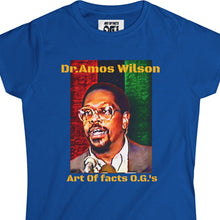 Load image into Gallery viewer, Women's Dr Amos Wilson Tee - Art Of facts O.G's