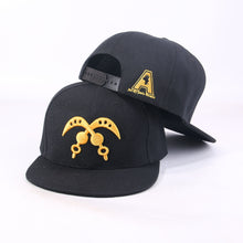 Load image into Gallery viewer, Art Of Facts Crowns: Golden  Akofena 3D Stitch Snap Back