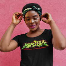 Load image into Gallery viewer, Afrikan - Graffiti By Mentu Sun - Women's Softstyle Tee