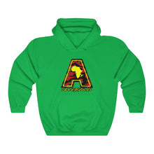 Load image into Gallery viewer, Afrikan Art Of facts "A" Hooded Sweatshirt