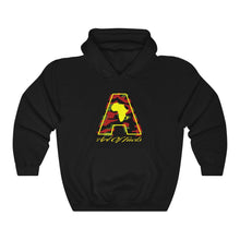 Load image into Gallery viewer, Afrikan Art Of facts "A" Hooded Sweatshirt