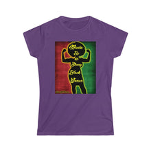 Load image into Gallery viewer, Queen's Made By A Strong Black Woman Tee