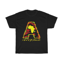 Load image into Gallery viewer, Afrikan Art Of facts "A" Heavy Cotton Tee