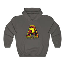 Load image into Gallery viewer, Afrikan Art Of facts "A" Hooded Sweatshirt