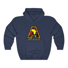 Load image into Gallery viewer, Afrikan Art Of facts "A" Hooded Sweatshirt