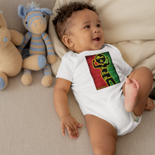 Load image into Gallery viewer, Made By A Strong Black Woman Onesie