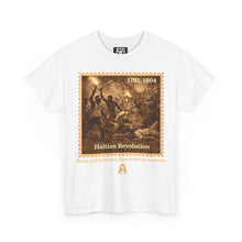 Load image into Gallery viewer, Haitian Revolution T-Shirt — 1791–1804 Historic Stamp Art Tee
