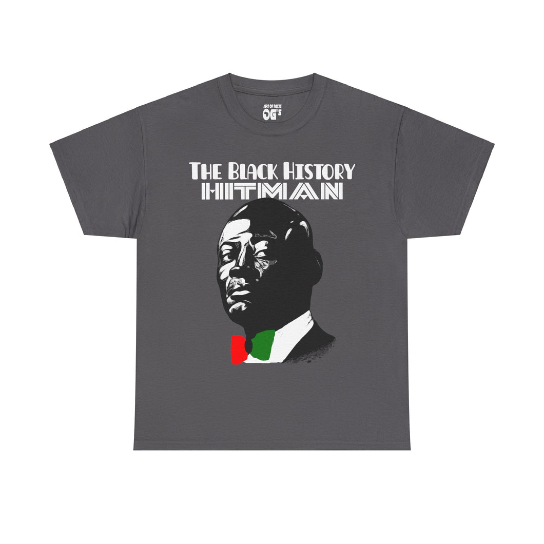 The Black History Hitman T-Shirt - Art Of Facts O.G's