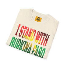 Load image into Gallery viewer, Art Of Facts - I Stand With Burkina Faso - T-Shirt
