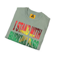 Load image into Gallery viewer, Art Of Facts - I Stand With Burkina Faso - T-Shirt
