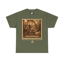 Load image into Gallery viewer, Haitian Revolution T-Shirt — 1791–1804 Historic Stamp Art Tee
