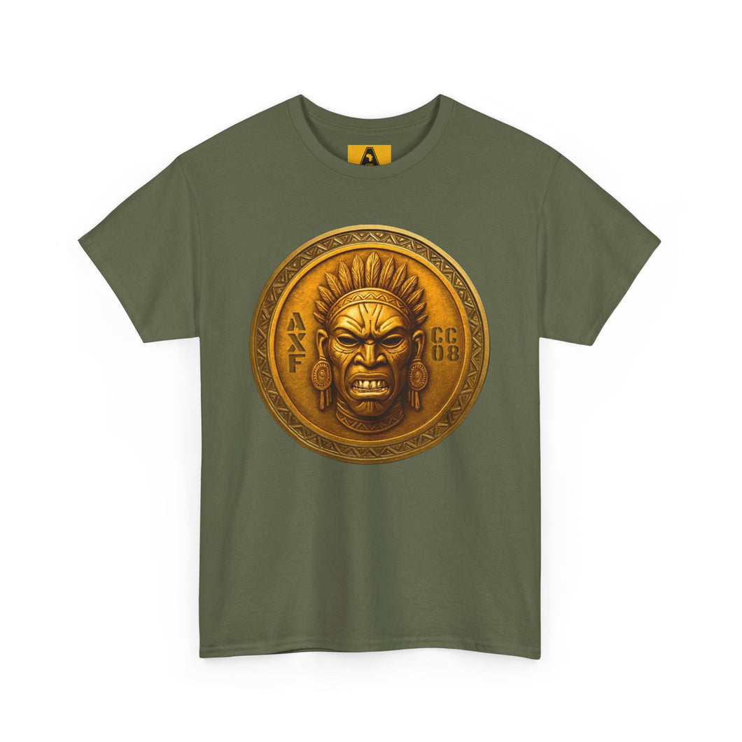 Art Of facts - African War Mask Shield - T Shirt