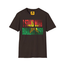 Load image into Gallery viewer, Art Of Facts - I Stand With Burkina Faso - T-Shirt

