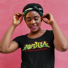 Load image into Gallery viewer, Afrikan - Graffiti By Mentu Sun - Women&#39;s Softstyle Tee
