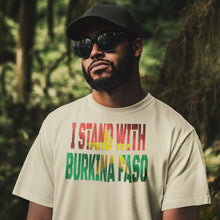 Load image into Gallery viewer, Art Of Facts - I Stand With Burkina Faso - T-Shirt
