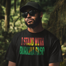 Load image into Gallery viewer, Art Of Facts - I Stand With Burkina Faso - T-Shirt
