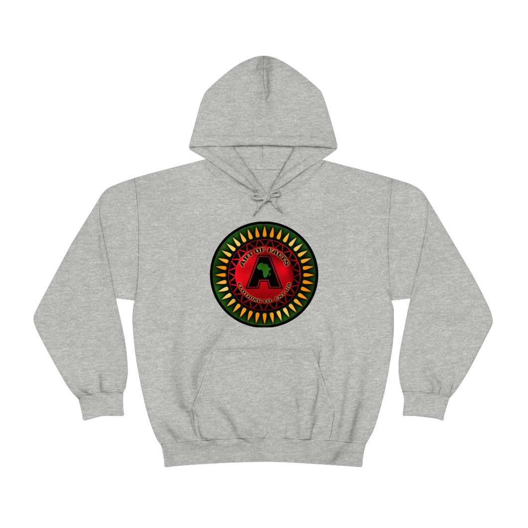 Art Of Facts - Afrikan Shield - Hooded Sweatshirt