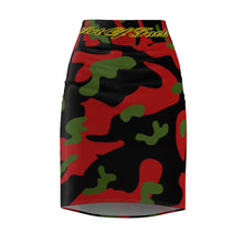 Load image into Gallery viewer, RBG Camo Pencil Skirt
