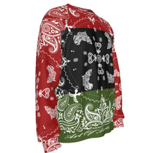 Load image into Gallery viewer, Made to Order - Art Of Facts Afrikan Signature Bandana Sweatshirt
