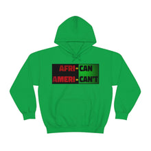 Load image into Gallery viewer, Art Of Facts - African/ American&#39;t - Hooded Sweatshirt
