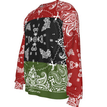 Load image into Gallery viewer, Made to Order - Art Of Facts Afrikan Signature Bandana Sweatshirt
