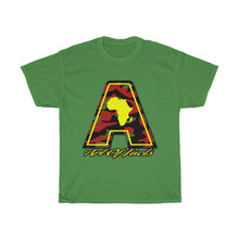 Load image into Gallery viewer, Afrikan Art Of facts &quot;A&quot; Heavy Cotton Tee
