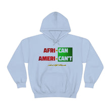 Load image into Gallery viewer, Art Of Facts - African/ American&#39;t - Hooded Sweatshirt
