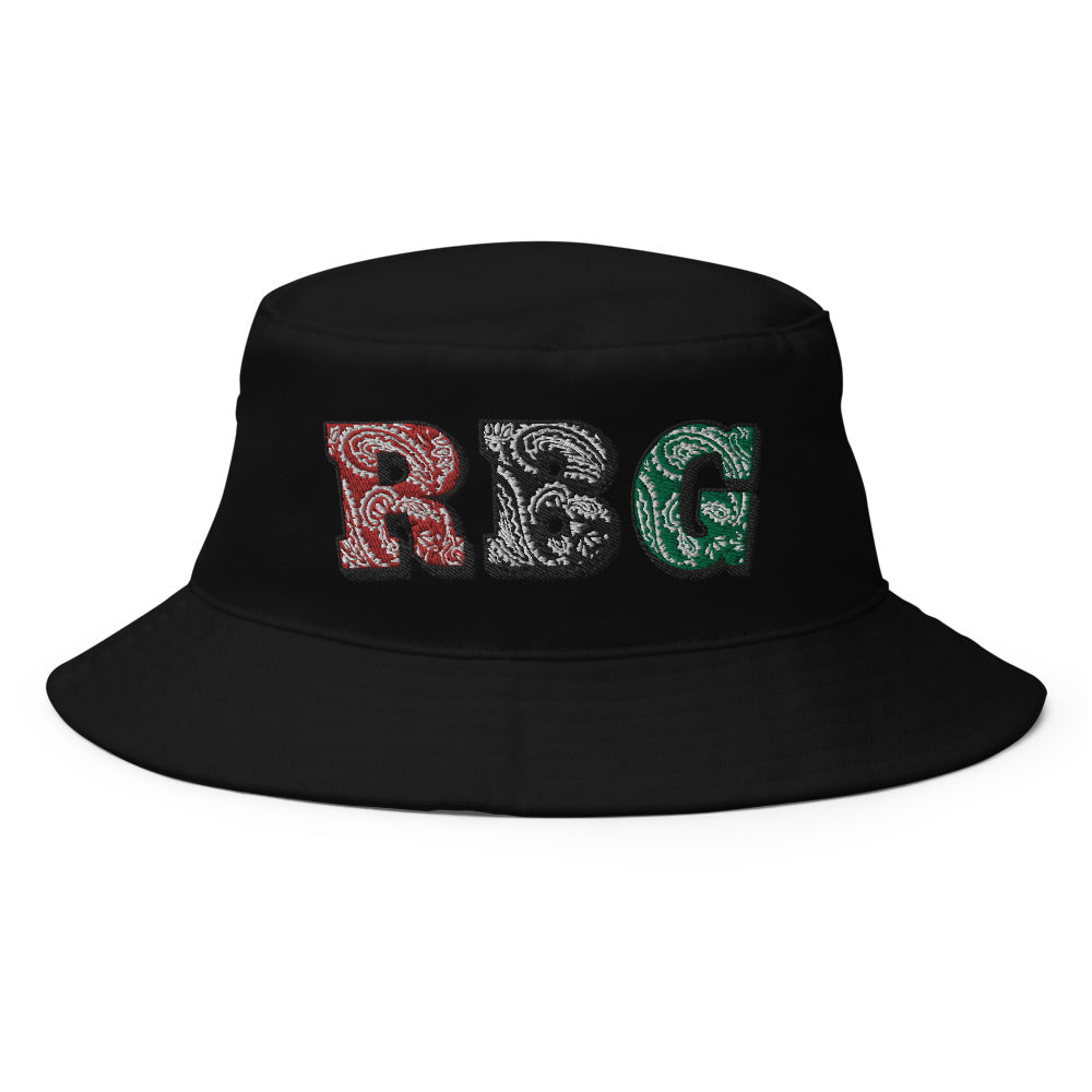 RBG Bandana Print Bucket Crown