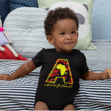 Load image into Gallery viewer, Afrikan Art Of facts &quot;A&quot; Infant Onesie

