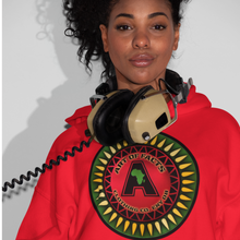 Load image into Gallery viewer, Art Of Facts - Afrikan Shield - Hooded Sweatshirt
